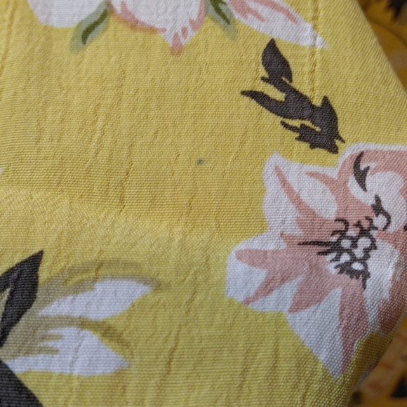 Faithful The Brand US8 Size L Yellow Floral Dress - Picture 15 of 15